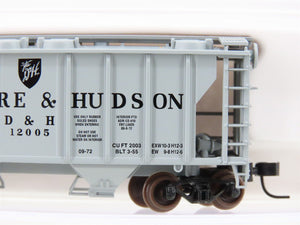 N Scale Atlas 31611 D&H Delaware & Hudson Railroad 2-Bay Covered Hopper #12005