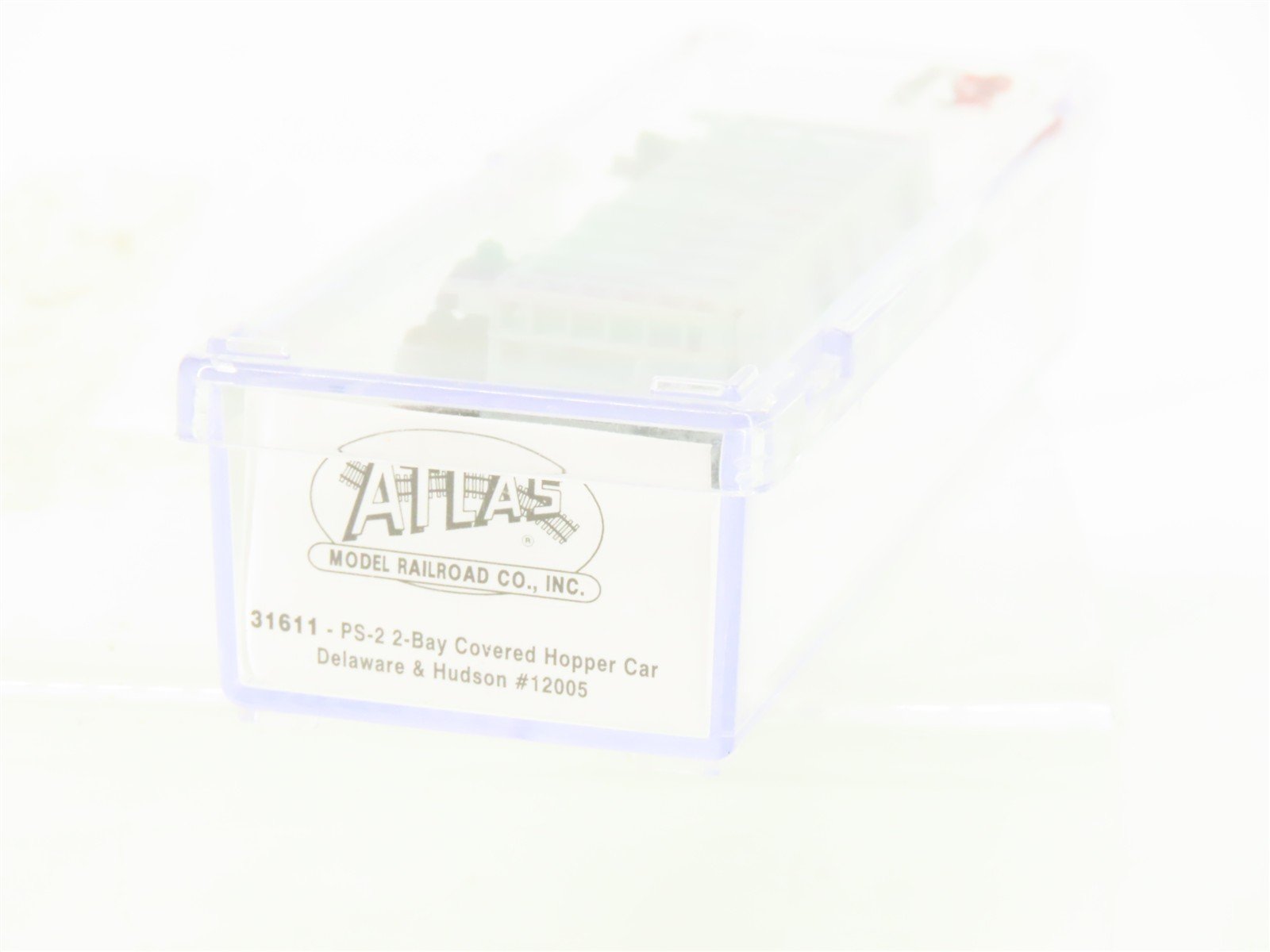 N Scale Atlas 31611 D&H Delaware & Hudson Railroad 2-Bay Covered Hopper #12005