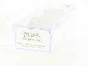 N Scale Atlas 31611 D&H Delaware & Hudson Railroad 2-Bay Covered Hopper #12005