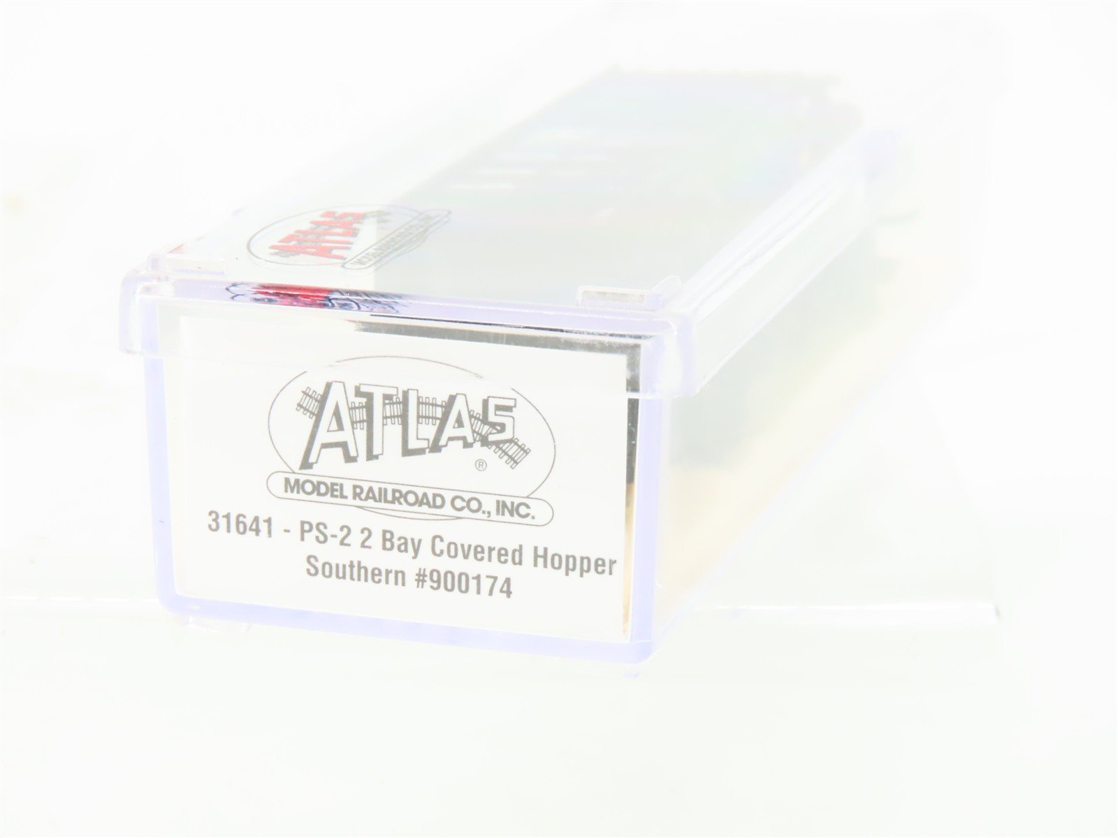 N Scale Atlas 31641 SOU Southern Railway 2-Bay Covered Hopper #900174