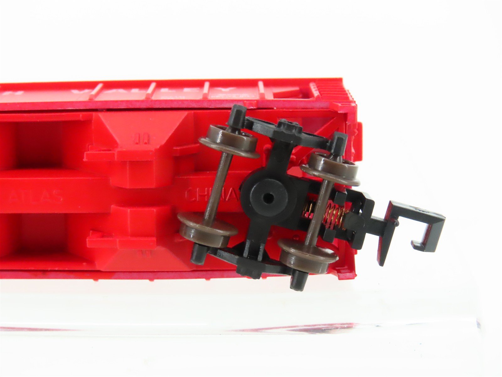 N Scale Atlas 31701 LV Lehigh Valley Railroad 2-Bay Covered Hopper #50873