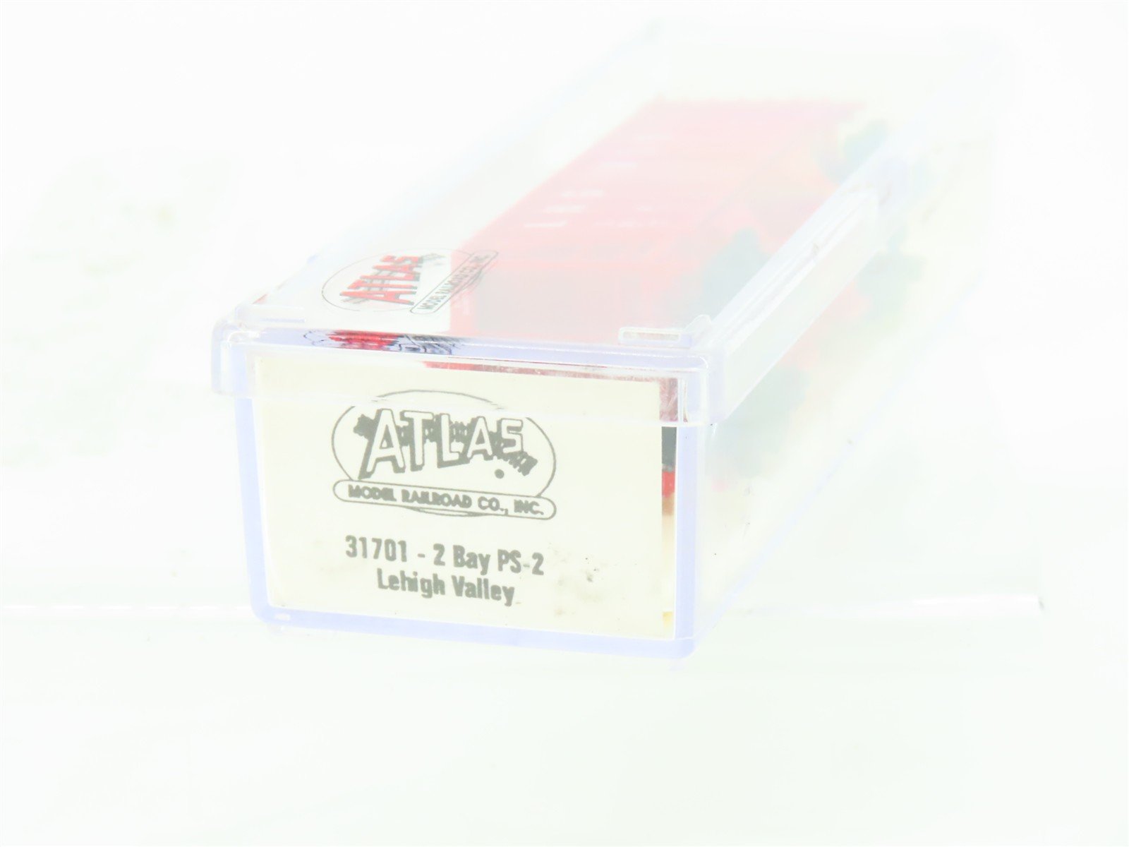 N Scale Atlas 31701 LV Lehigh Valley Railroad 2-Bay Covered Hopper #50873