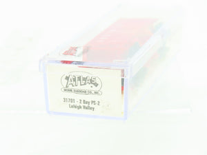 N Scale Atlas 31701 LV Lehigh Valley Railroad 2-Bay Covered Hopper #50873
