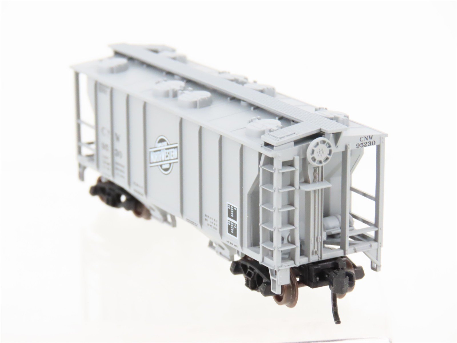 N Scale Atlas 31801 CNW Chicago North Western 2-Bay Covered Hopper #95230