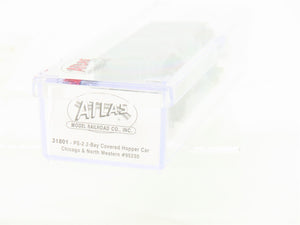 N Scale Atlas 31801 CNW Chicago North Western 2-Bay Covered Hopper #95230