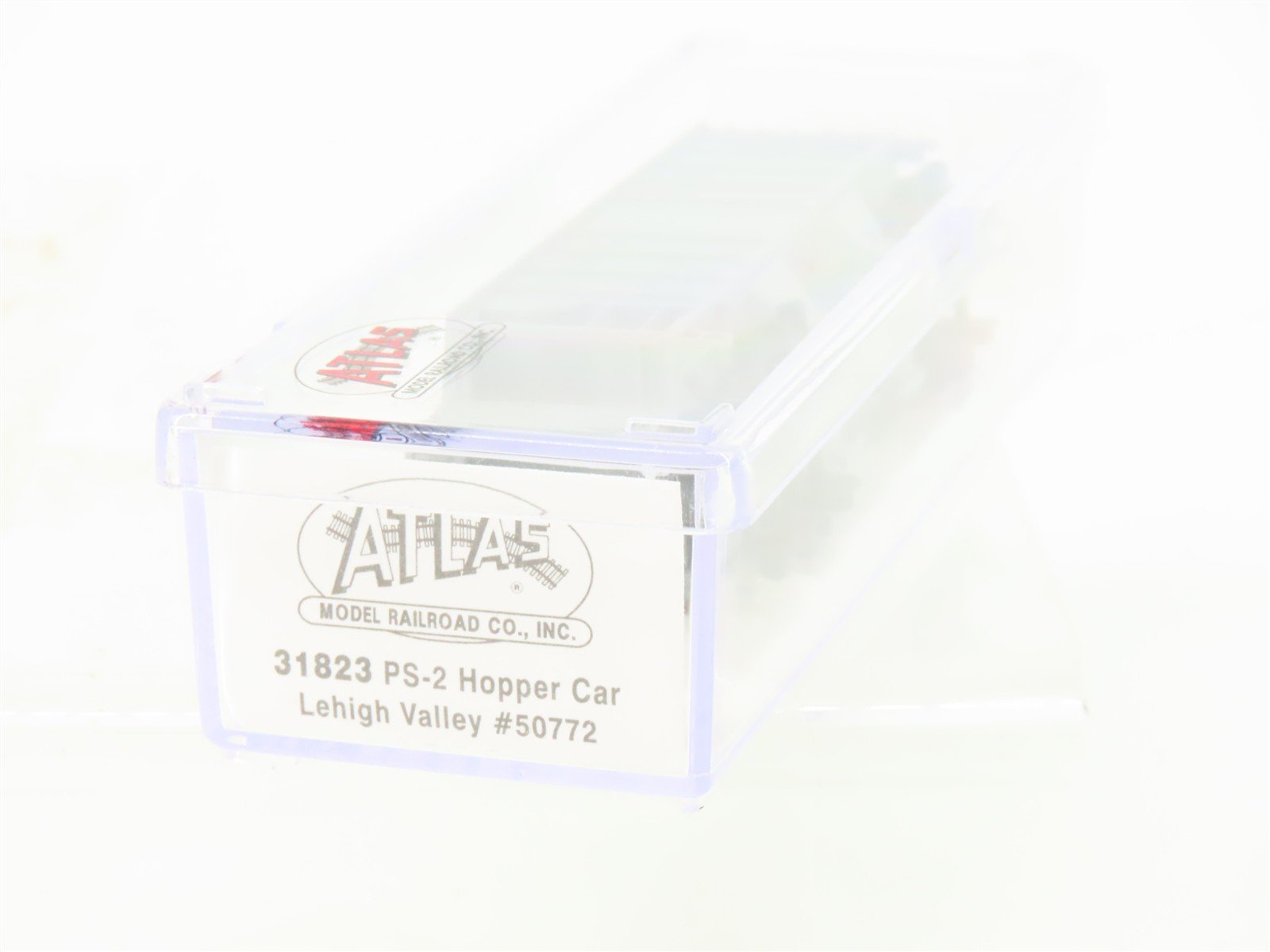 N Scale Atlas 31823 LV Lehigh Valley Railroad 2-Bay Covered Hopper #50772