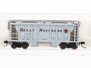 N Scale Atlas 31752 GN Great Northern Railway 2-Bay Covered Hopper #71501