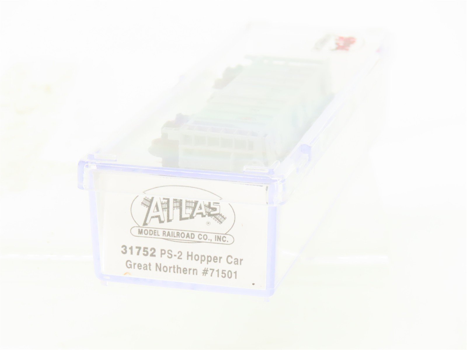 N Scale Atlas 31752 GN Great Northern Railway 2-Bay Covered Hopper #71501