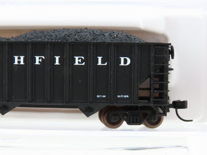 N Scale Atlas Trainman 40438A CRR Clinchfield 3-Bay Hopper #54449 w/ Load