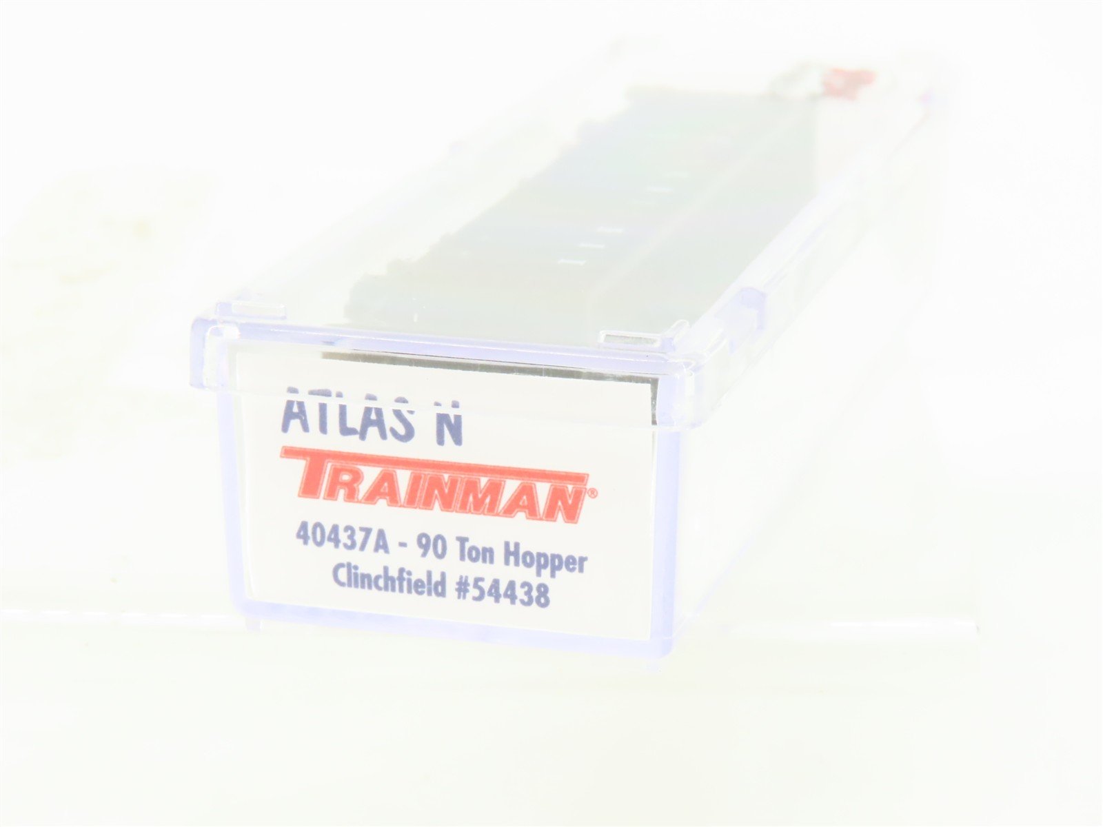 N Scale Atlas Trainman 40437A CRR Clinchfield 3-Bay Hopper #54438 w/ Load