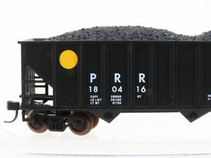 N Scale Atlas Trainman 40459 PRR Pennsylvania 3-Bay Hopper #180416 w/ Load