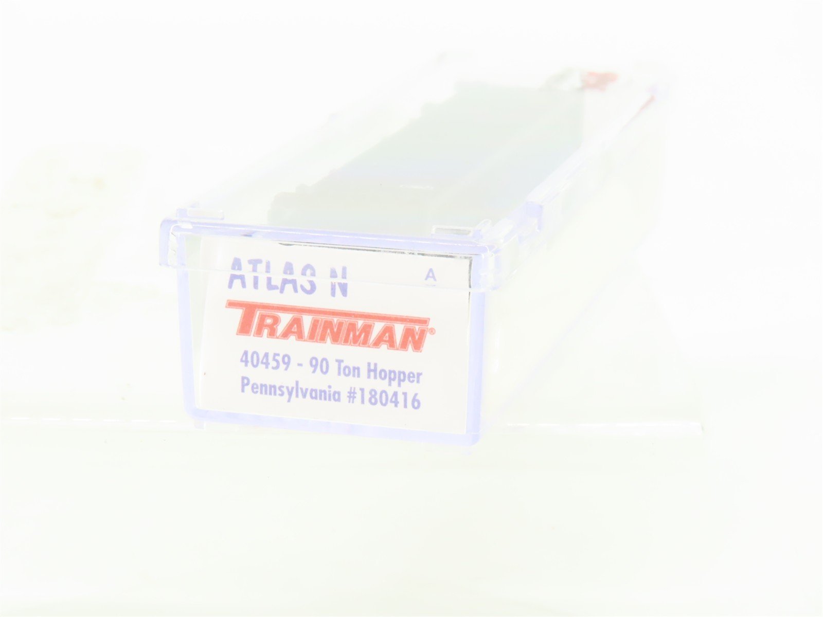 N Scale Atlas Trainman 40459 PRR Pennsylvania 3-Bay Hopper #180416 w/ Load