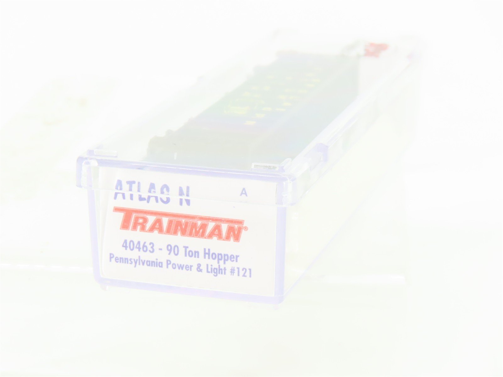 N Scale Atlas 40463 PPLX Pennsylvania Power & Light Company 3-Bay Hopper #121