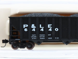 N Scale Atlas Trainman 40466 P&LE Pittsburgh & Lake Erie 3-Bay Hopper #64440