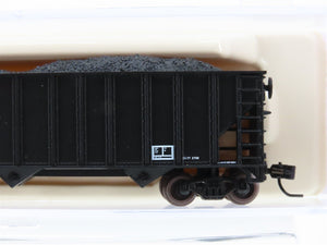 N Scale Atlas Trainman 40466 P&LE Pittsburgh & Lake Erie 3-Bay Hopper #64440