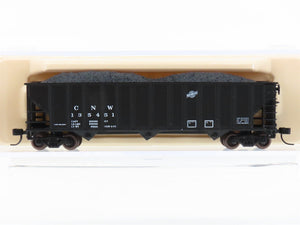 N Scale Atlas Trainman 50000218 CNW Chicago North Western 3-Bay Hopper #135451