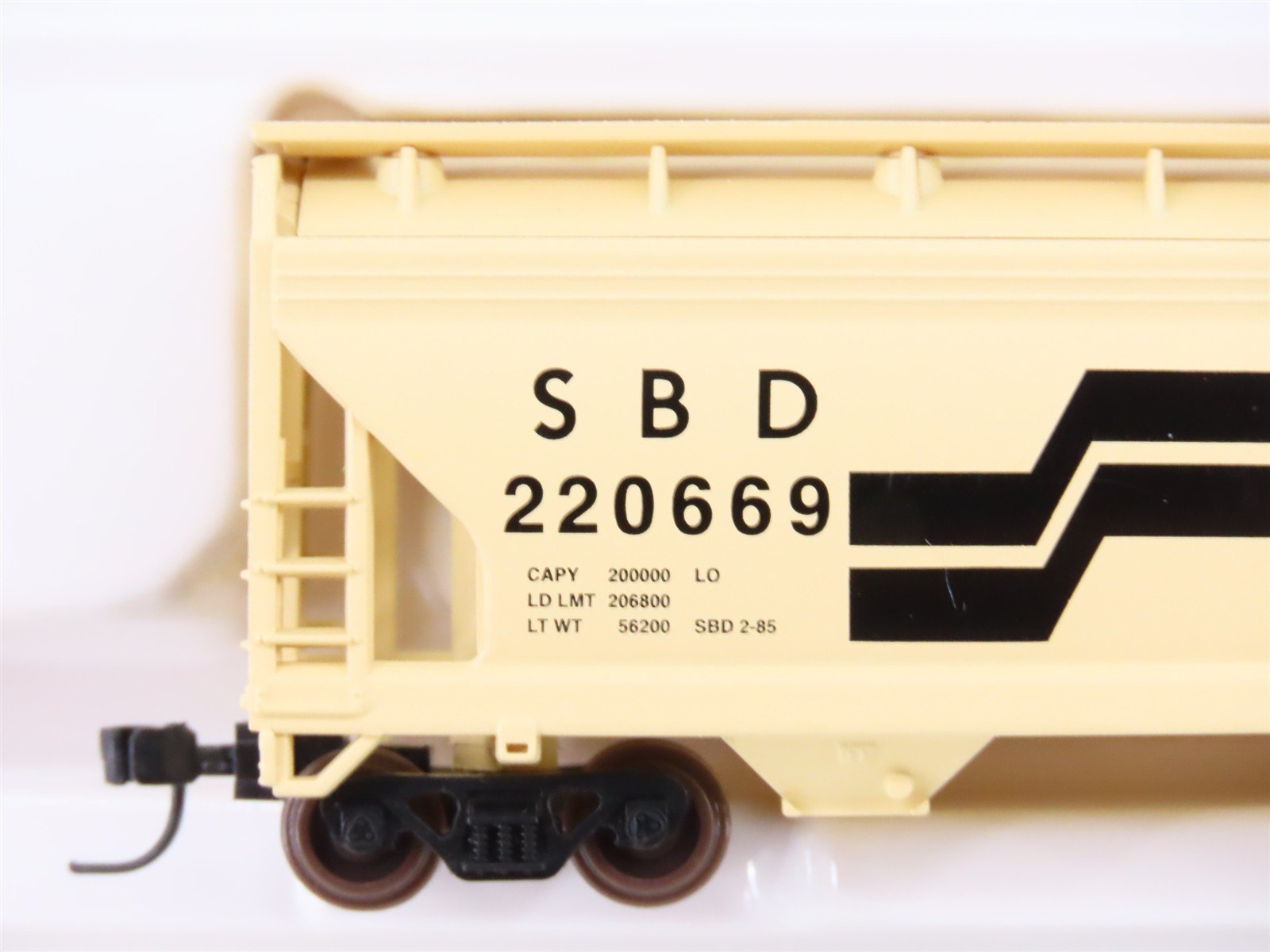 N Scale Atlas 39062 SBD Seaboard System 2-Bay Centerflow Hopper #220669