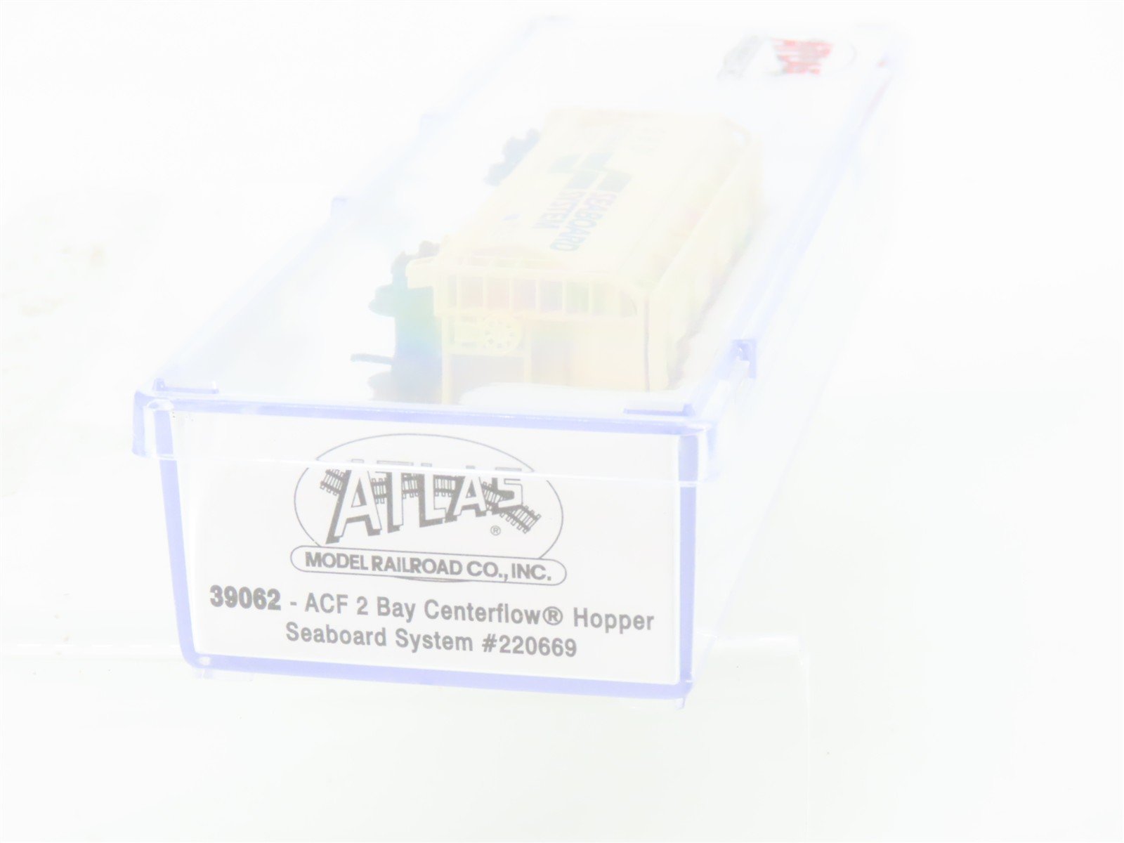 N Scale Atlas 39062 SBD Seaboard System 2-Bay Centerflow Hopper #220669