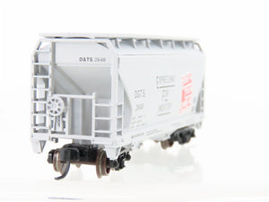 N Scale Atlas 39102 D&TS Detroit & Toledo Shoreline 2-Bay Covered Hopper #2648
