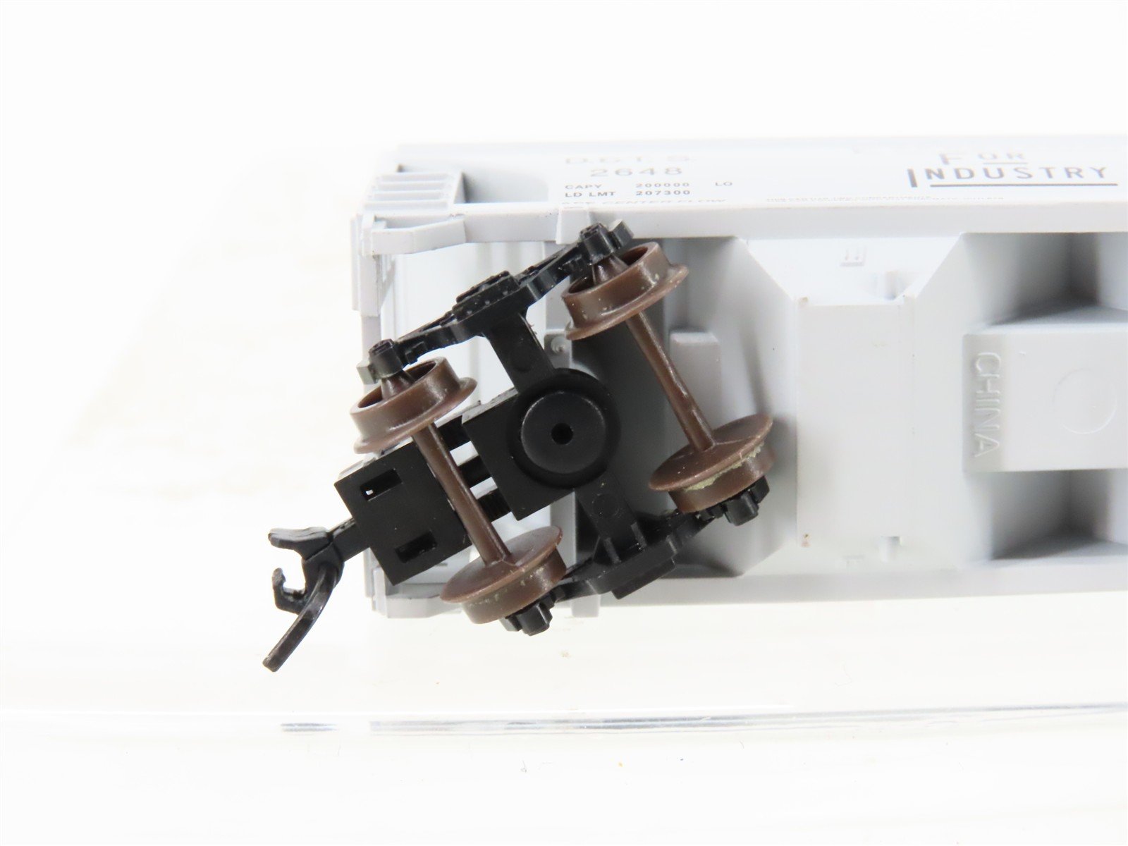 N Scale Atlas 39102 D&TS Detroit & Toledo Shoreline 2-Bay Covered Hopper #2648