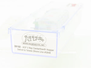 N Scale Atlas 39102 D&TS Detroit & Toledo Shoreline 2-Bay Covered Hopper #2648