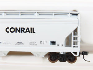 N Scale Atlas 39142 CR Conrail Railroad 2-Bay Covered Hopper #875031