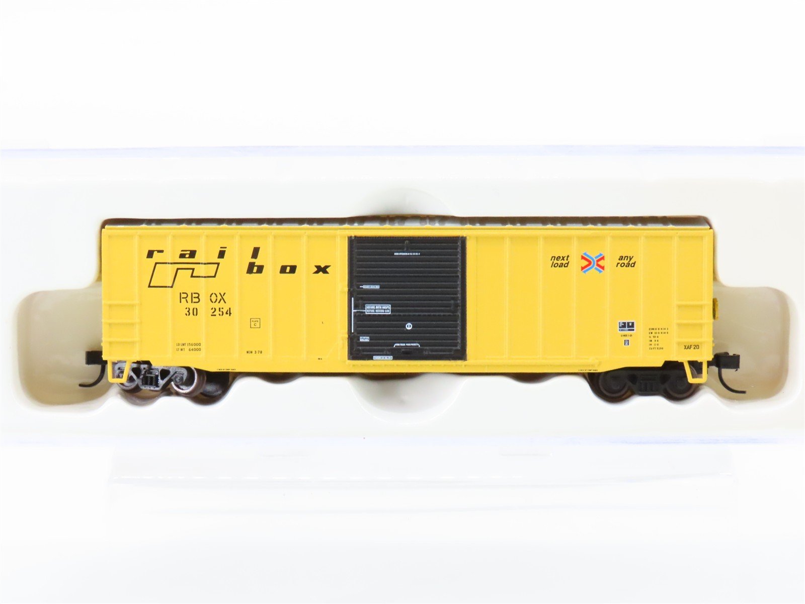 N Scale Atlas Trainman 39946A RBOX Railbox 50' 6