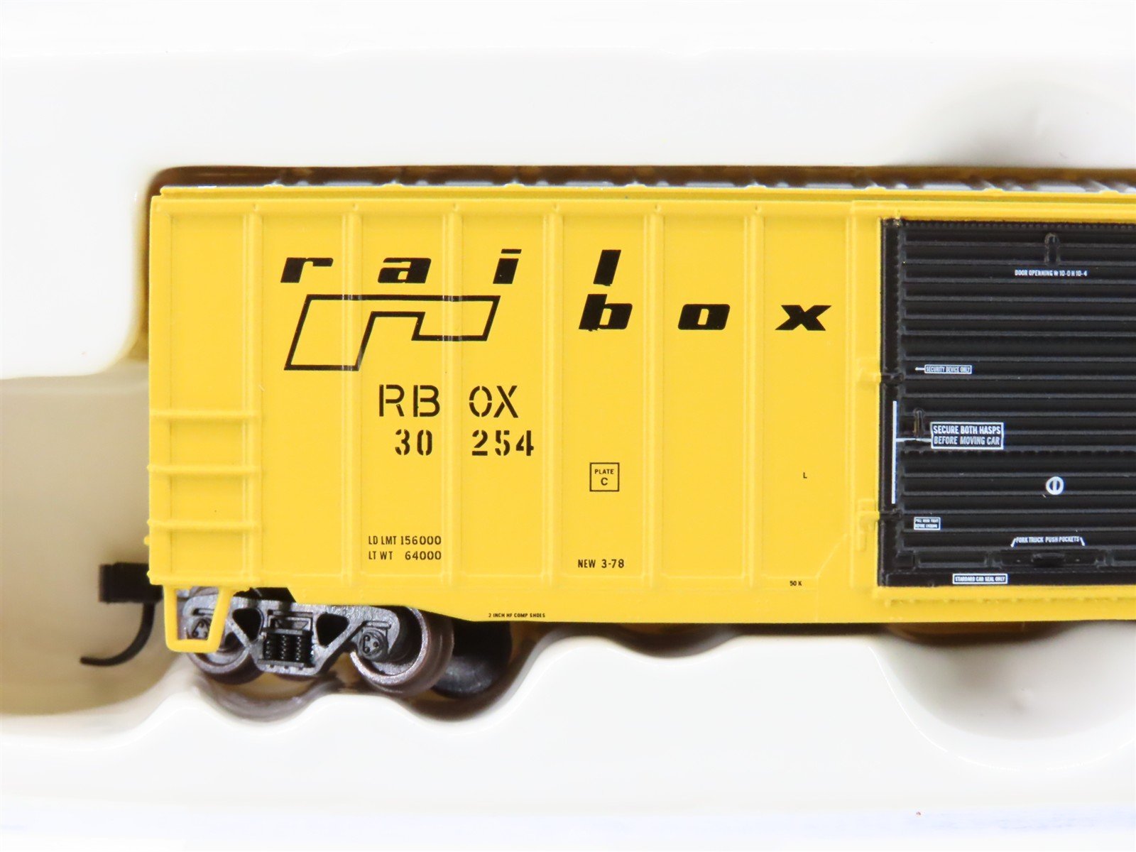 N Scale Atlas Trainman 39946A RBOX Railbox 50' 6