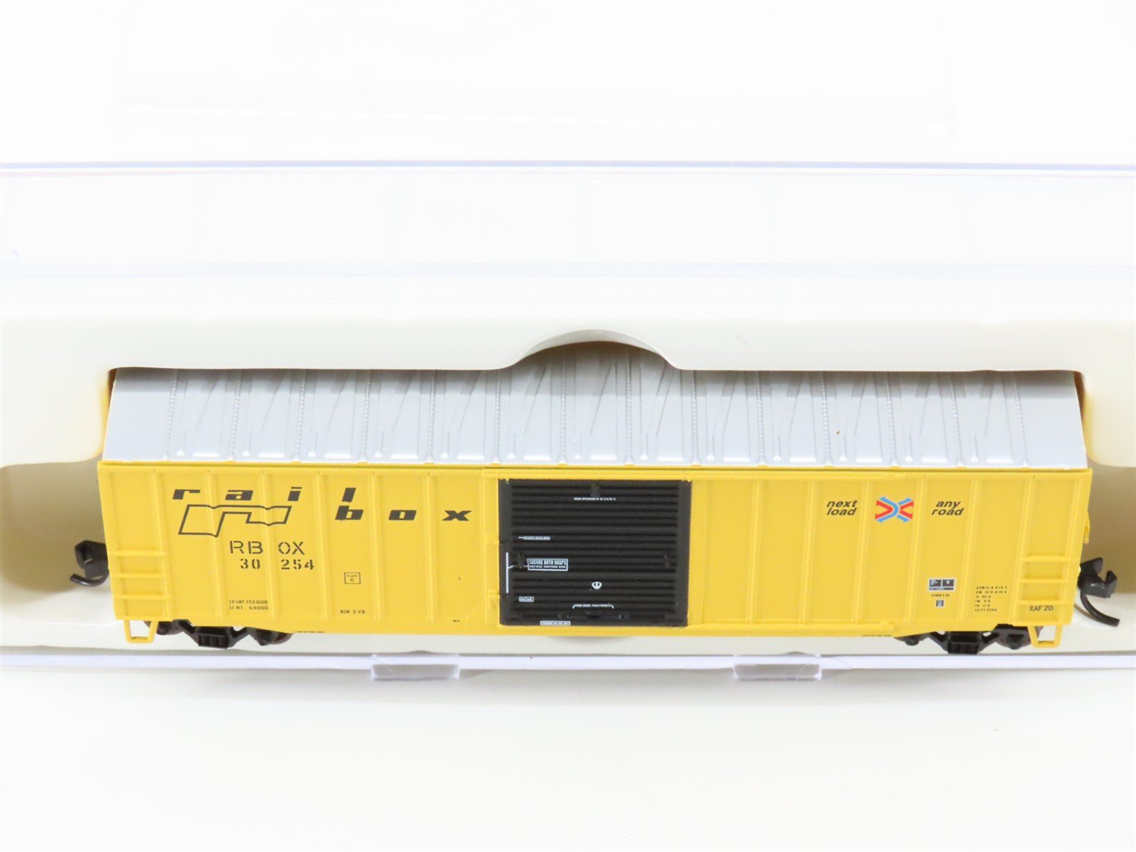 N Scale Atlas Trainman 39946A RBOX Railbox 50' 6