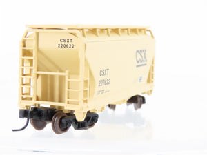 N Scale Atlas 39163 CSXT 2-Bay Covered Hopper #220622
