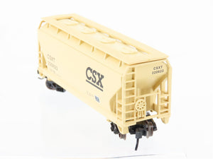 N Scale Atlas 39163 CSXT 2-Bay Covered Hopper #220622