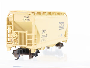 N Scale Atlas 39163 CSXT 2-Bay Covered Hopper #220622