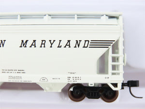 N Scale Atlas 39262 WM Western Pacific 2-Bay Centerflow Hopper #604953