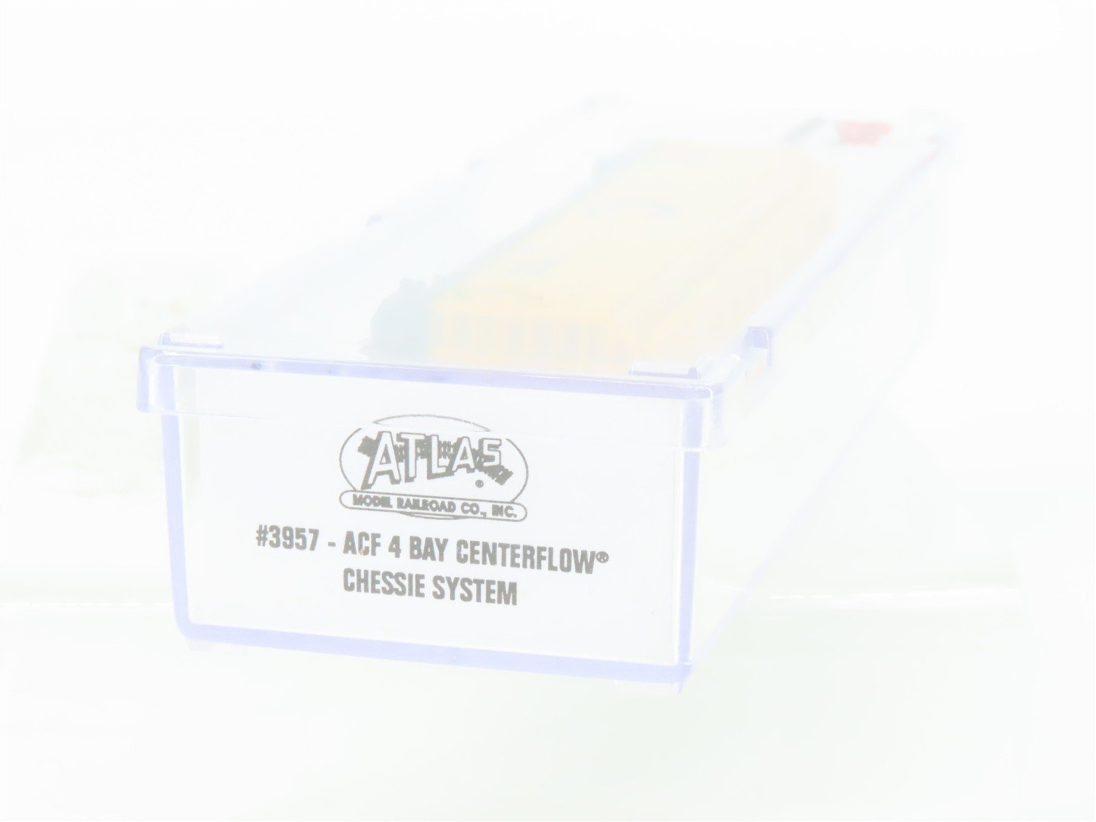 N Scale Atlas 3957 B&O Chessie System 4-Bay Covered Hopper #601824