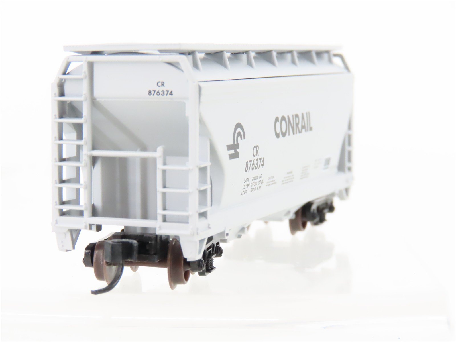 N Scale Atlas 39143 CR Conrail 2-Bay Covered Centerflow Hopper #876374