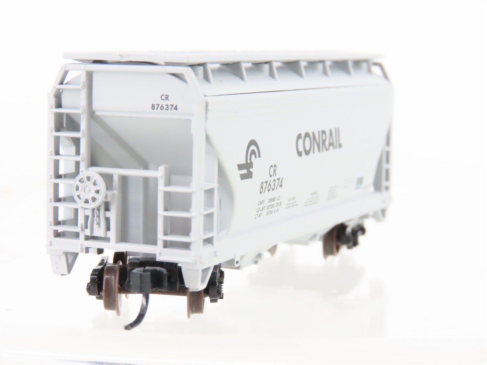 N Scale Atlas 39143 CR Conrail 2-Bay Covered Centerflow Hopper #876374