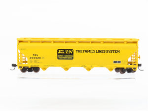 N Scale Atlas 39671 SCL/L&N Family Lines System 4-Bay Covered Hopper #260020