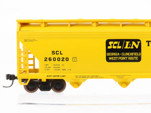 N Scale Atlas 39671 SCL/L&N Family Lines System 4-Bay Covered Hopper #260020