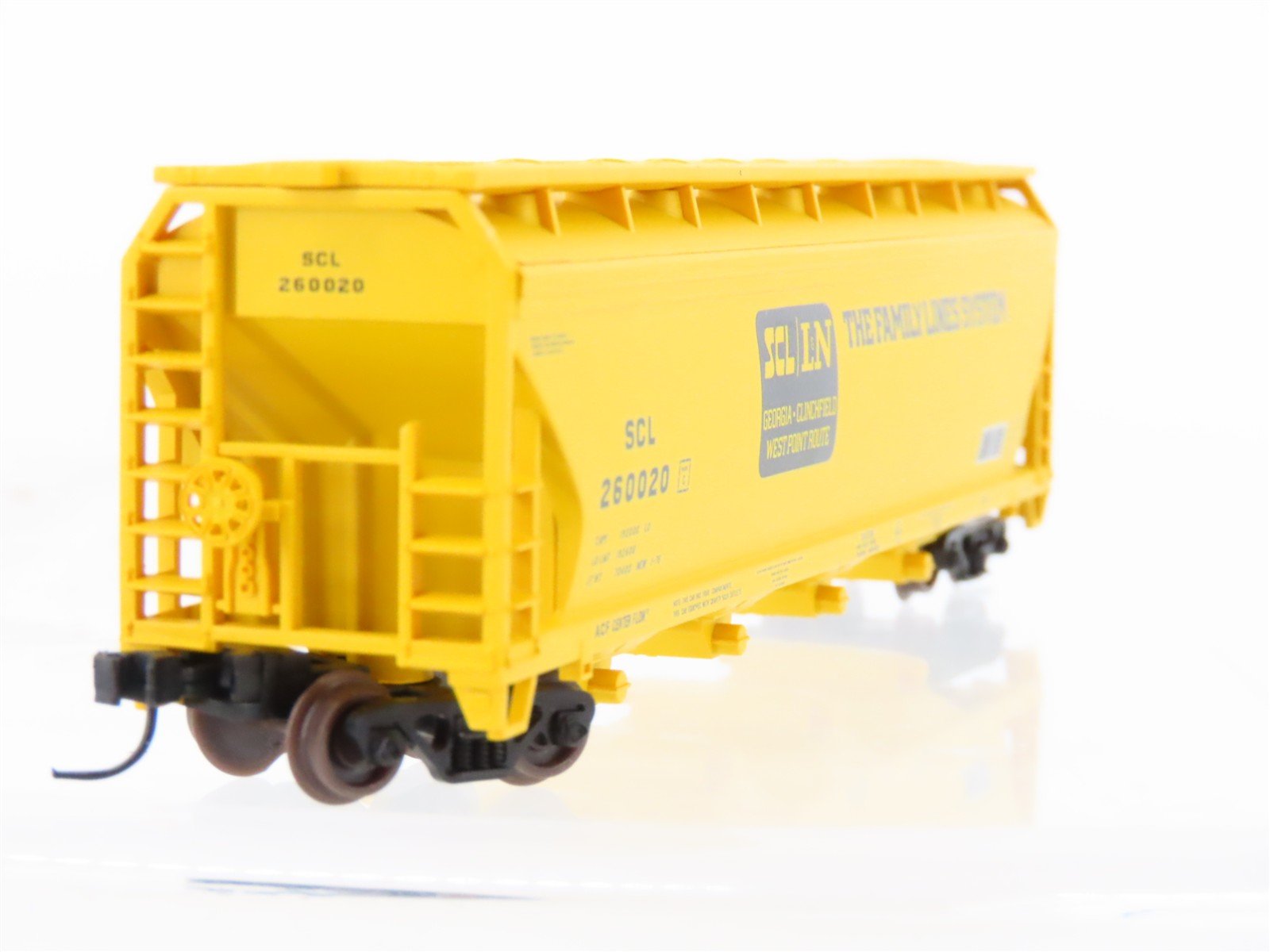 N Scale Atlas 39671 SCL/L&N Family Lines System 4-Bay Covered Hopper #260020
