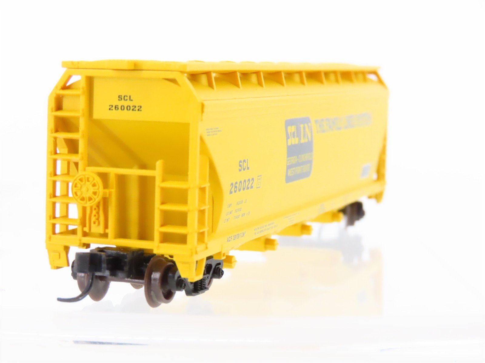 N Scale Atlas 39672 SCL/L&N Family Lines System 4-Bay Centerflow Hopper #260022