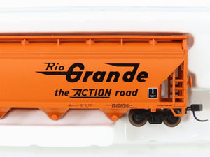 N Scale Atlas 39711 D&RGW Rio Grande Railroad 4-Bay Covered Hopper #15521