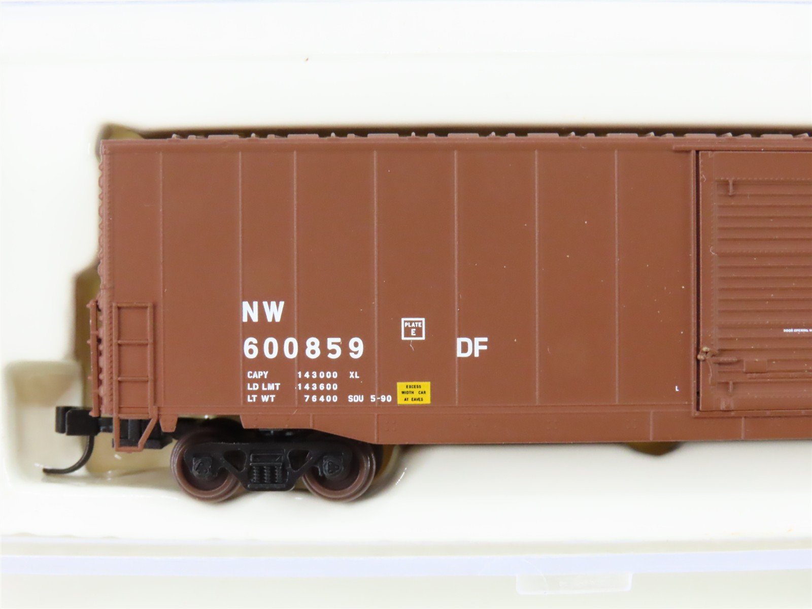 N Scale Atlas 37371 NW Norfolk & Western 60' Single Door Box Car #600859