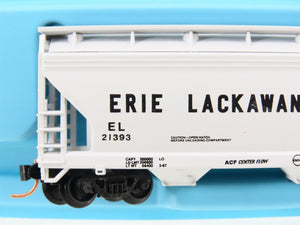 N Scale Atlas 3902 EL Erie Lackawanna 2-Bay Covered Centerflow Hopper #21393