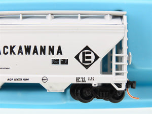 N Scale Atlas 3902 EL Erie Lackawanna 2-Bay Covered Centerflow Hopper #21393