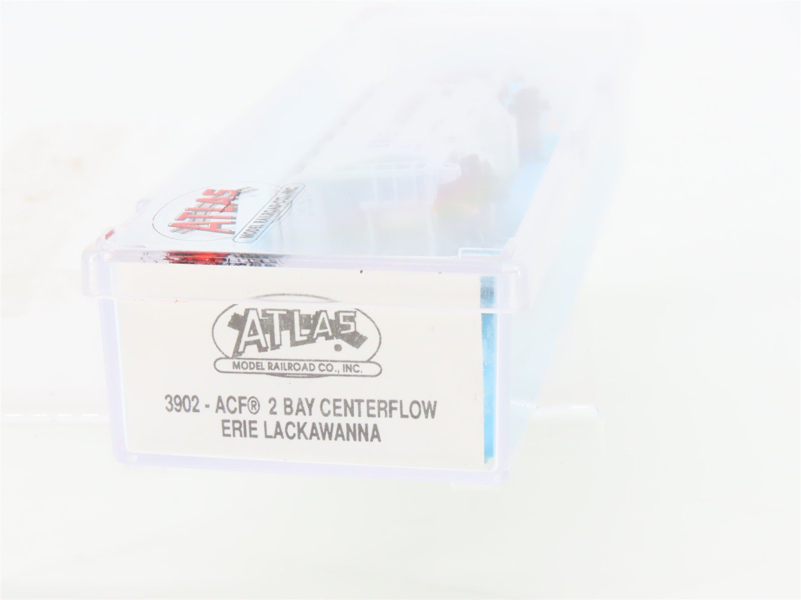 N Scale Atlas 3902 EL Erie Lackawanna 2-Bay Covered Centerflow Hopper #21393