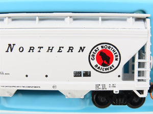 N Scale Atlas 3904 GN Great Northern 2-Bay Centerflow Covered Hopper #173858