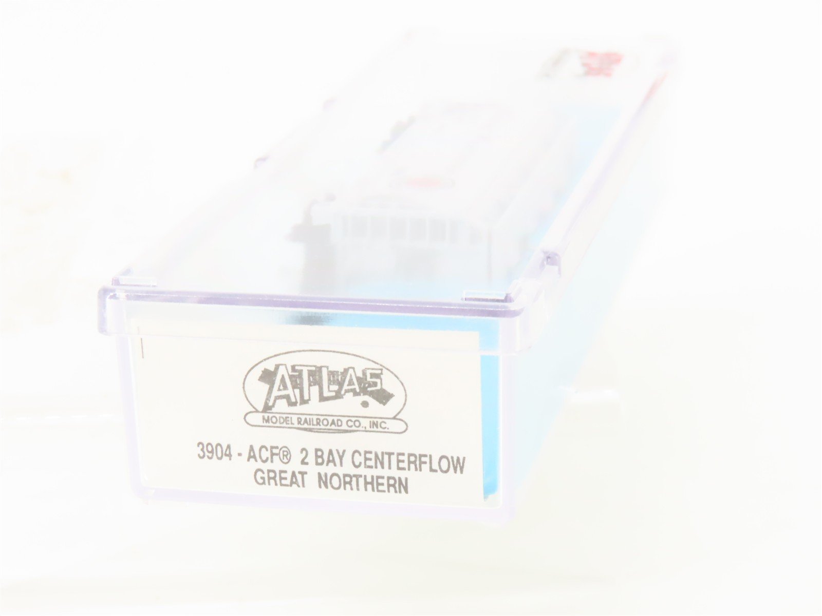 N Scale Atlas 3904 GN Great Northern 2-Bay Centerflow Covered Hopper #173858