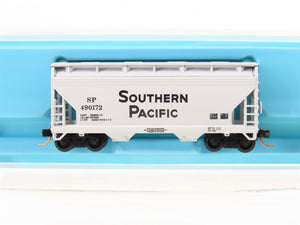 N Scale Atlas 3909 SP Southern Pacific 2-Bay Centerflow Covered Hopper #490172