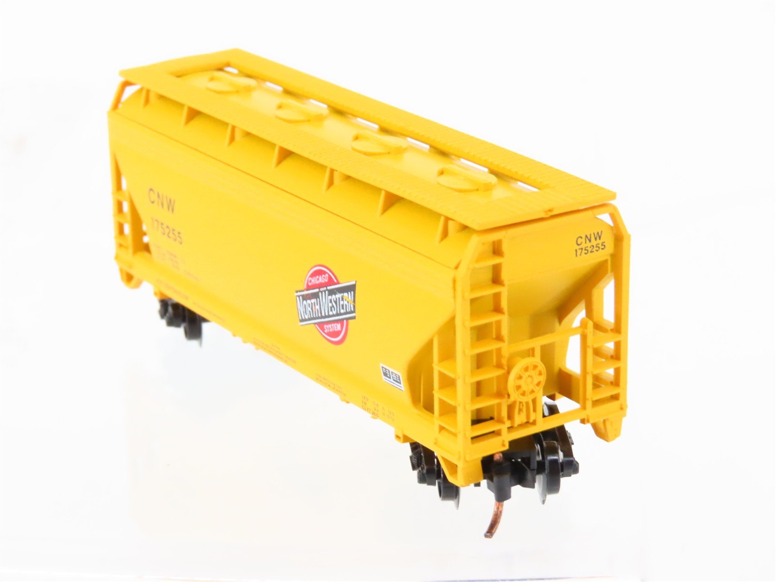 N Scale Atlas 3913 CNW Chicago North Western 2-Bay Centerflow Hopper #175255