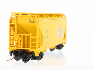 N Scale Atlas 3913 CNW Chicago North Western 2-Bay Centerflow Hopper #175255
